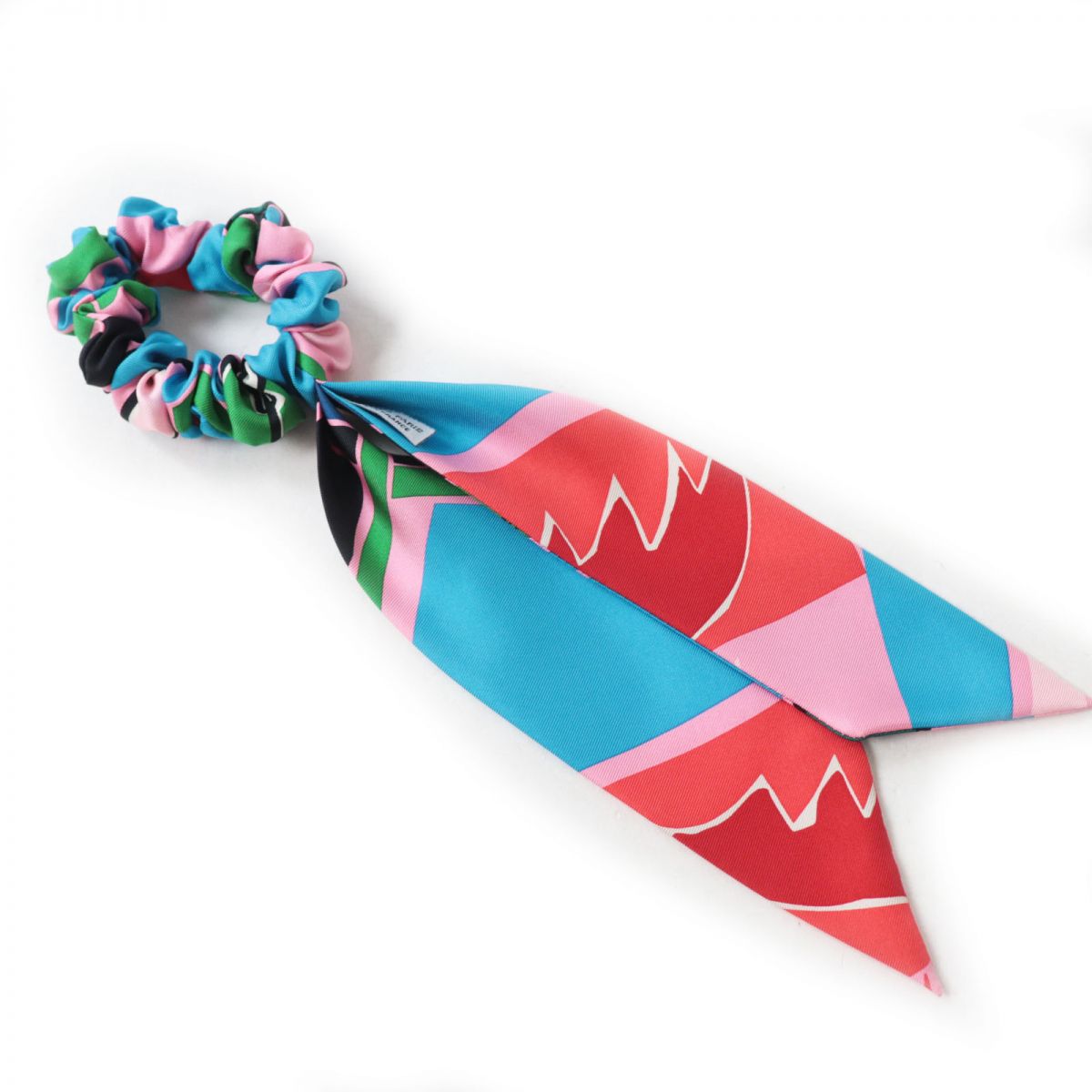 Hermes Silk BELLA Sea Surf Fun Hair Accessory