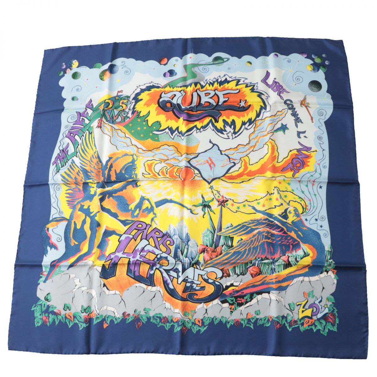 Hermes Silk Carre 90 Shawl Limited Edition