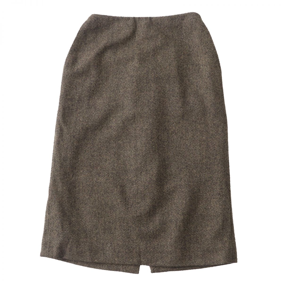 Hermes Cashmere Wool Silk Skirt, Size 34