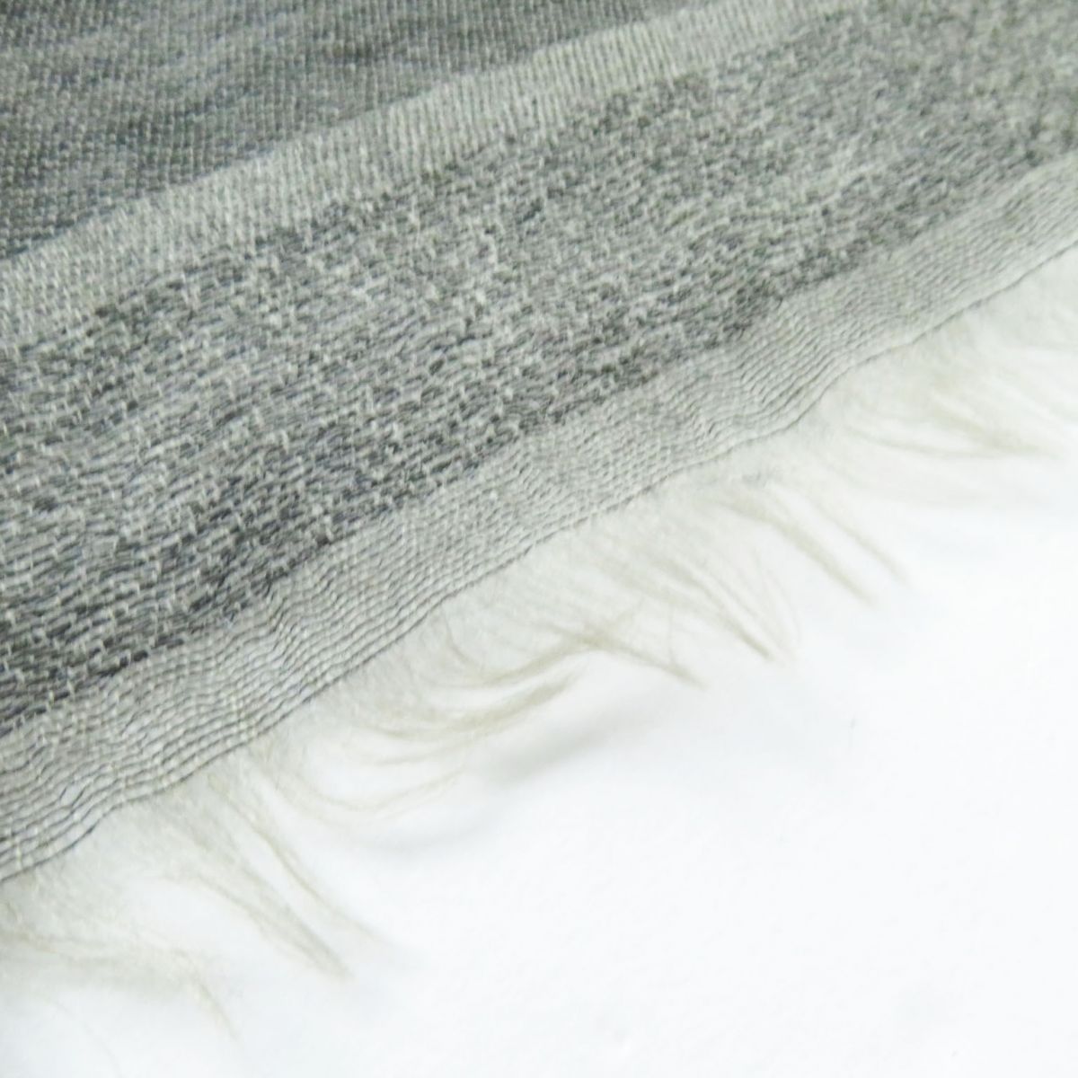 Dior 100% Cashmere Shawl Check Pattern