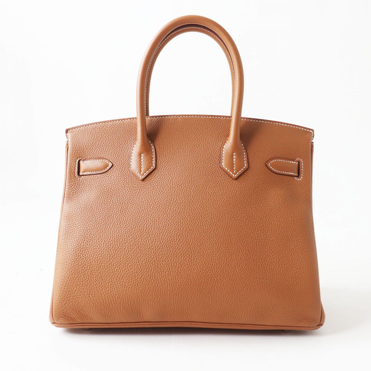 Hermes Birkin 30 Togo Gold Handbag