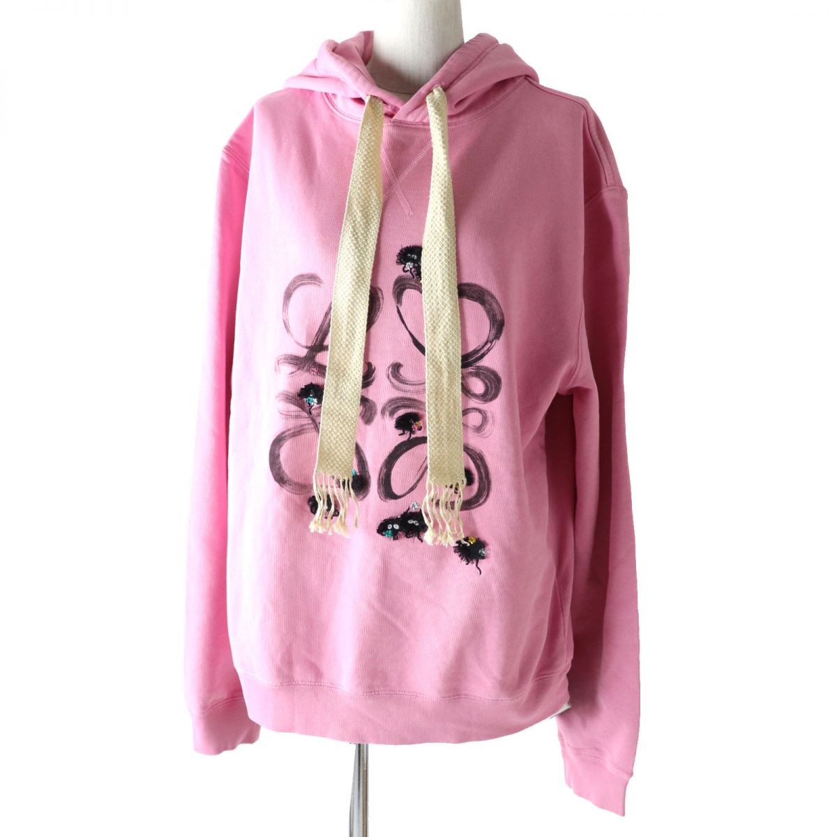 Loewe Spirited Away Anagram Hoodie Pink S