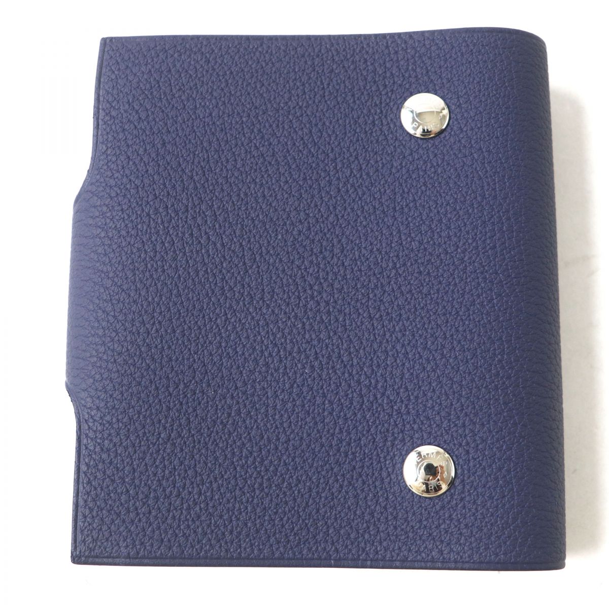 Hermes Ulysse Mini Notebook Cover Blue