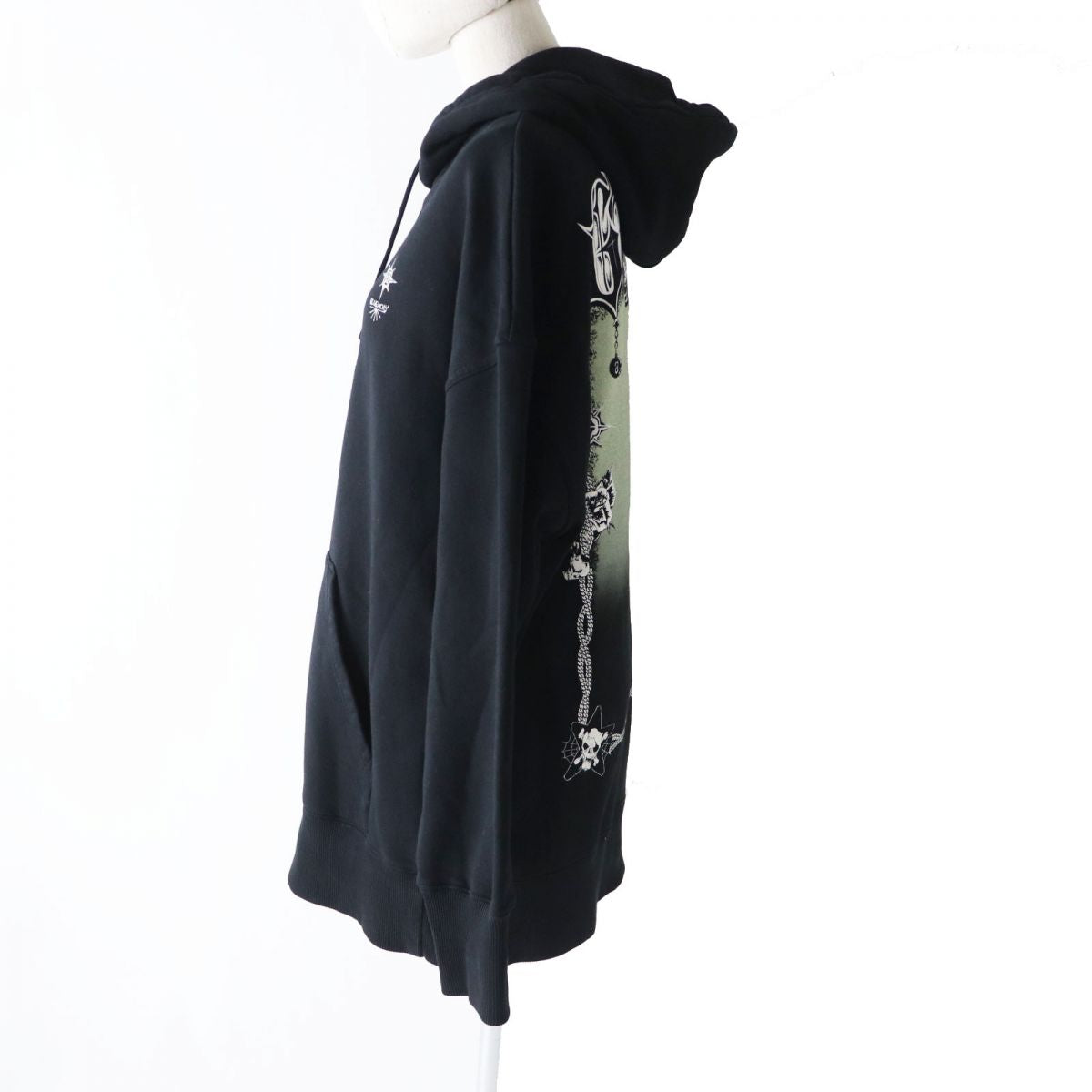 Givenchy Graphic Bag Print Oversized Hoodie M