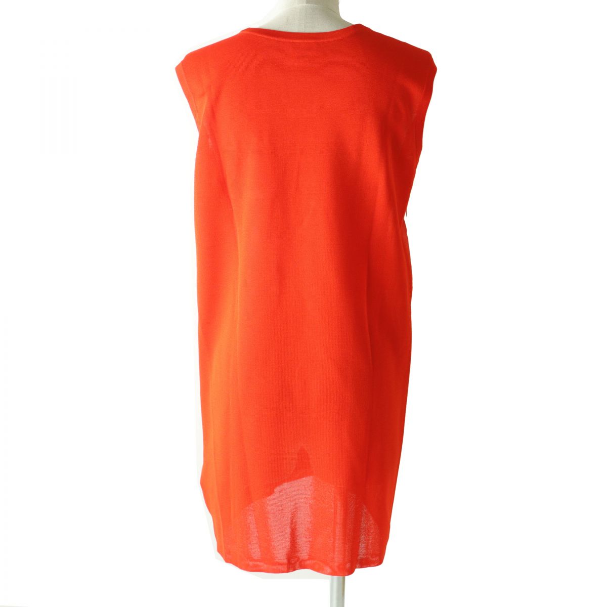 Hermes Silk Twill Sleeveless Dress 34