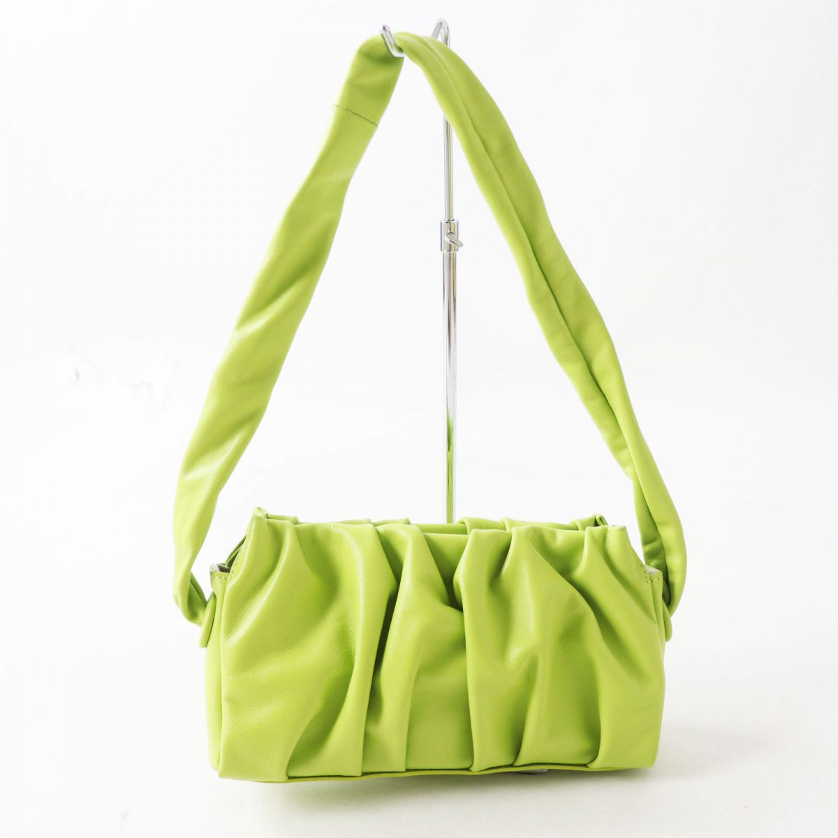 Elleme Leather Shoulder Bag Light Green