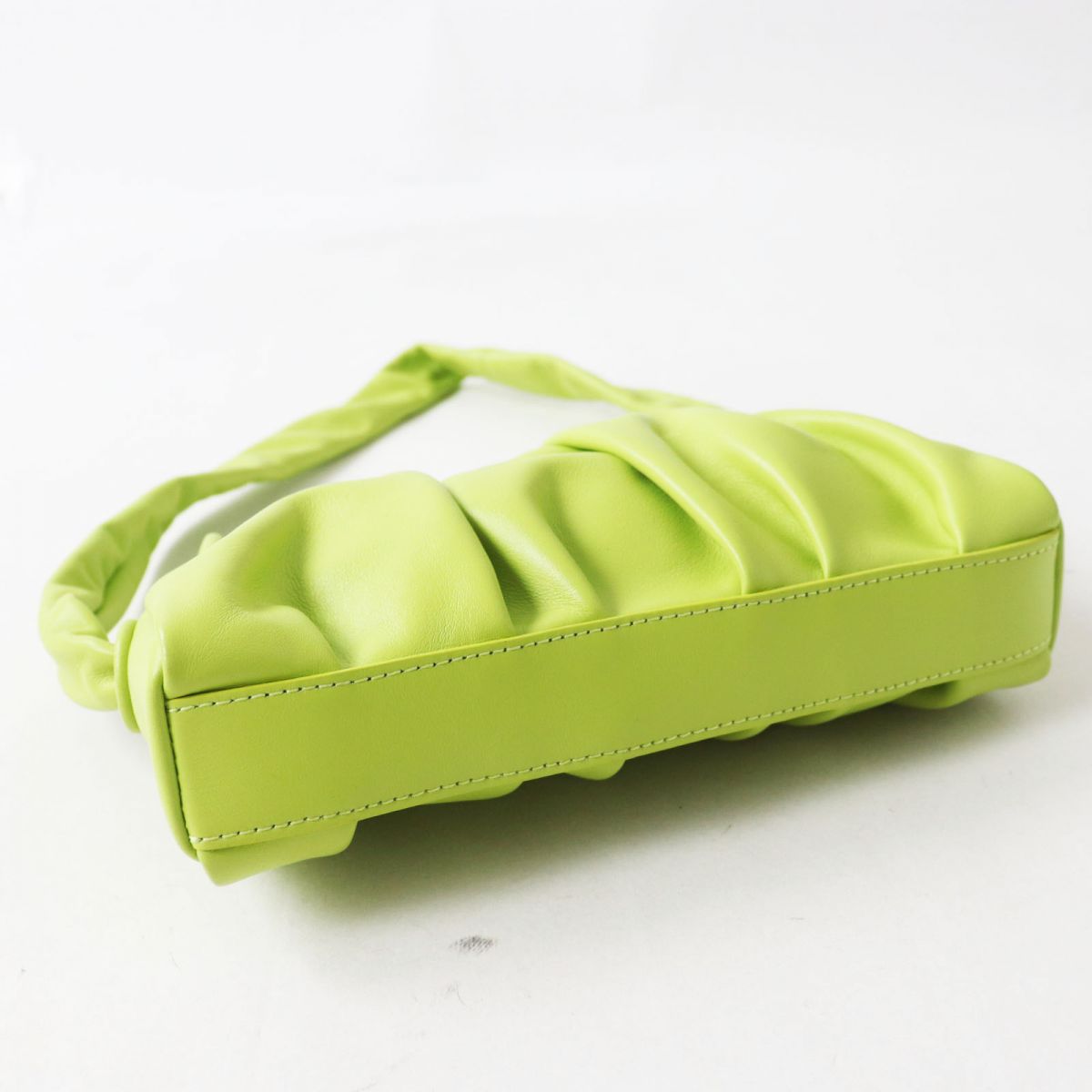 Elleme Leather Shoulder Bag Light Green