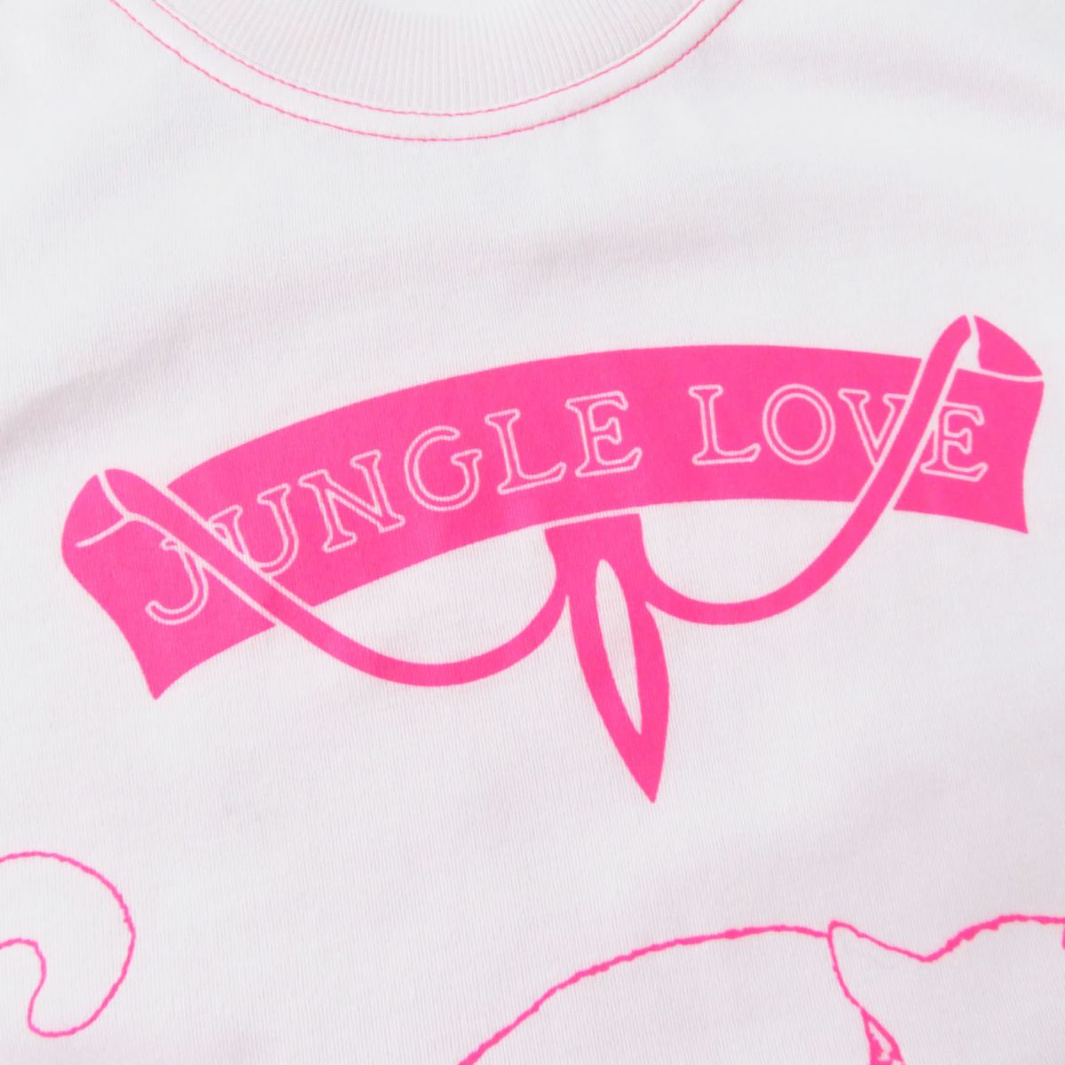 Hermes Jungle Love T-shirt Light Pink 34