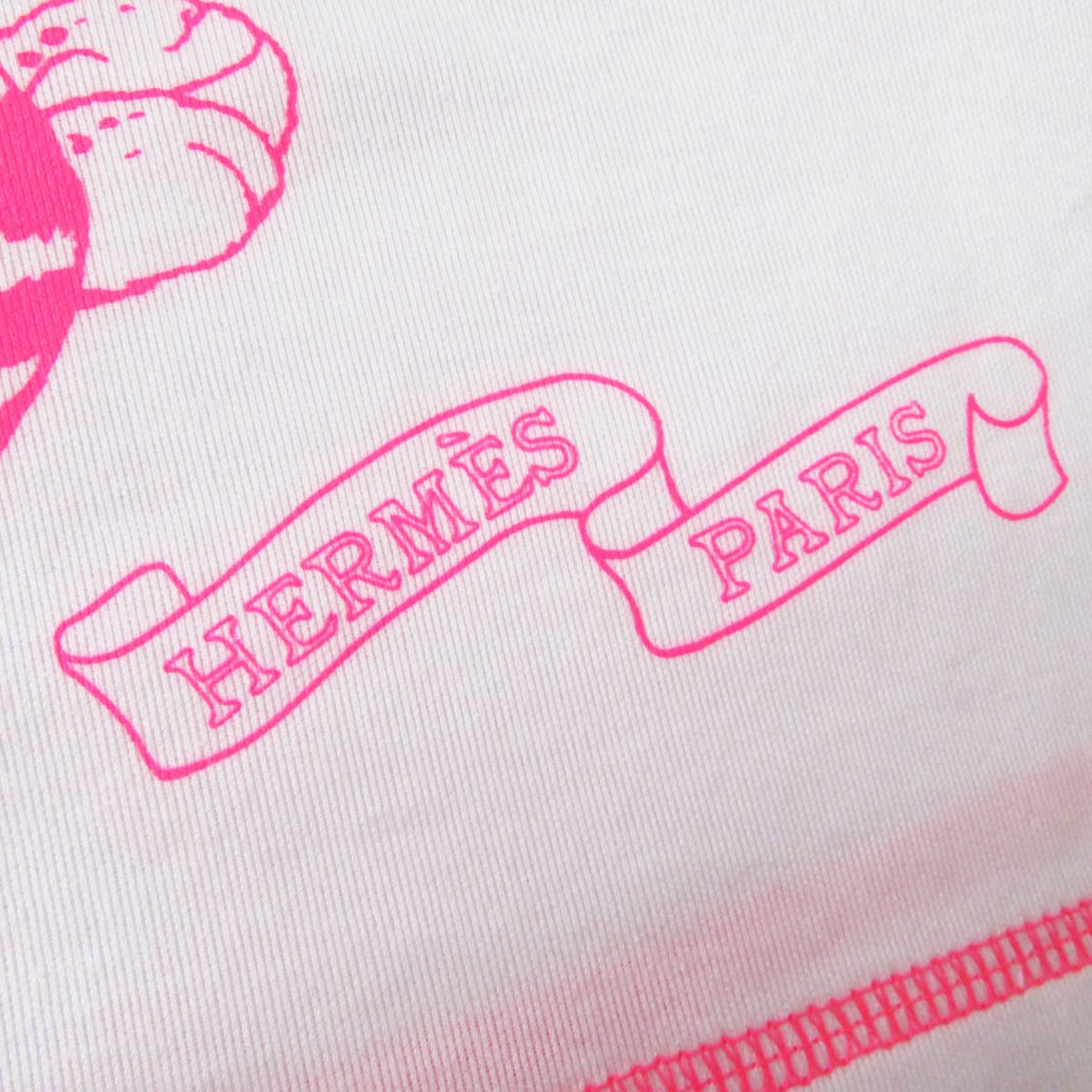 Hermes Jungle Love T-shirt Light Pink 34