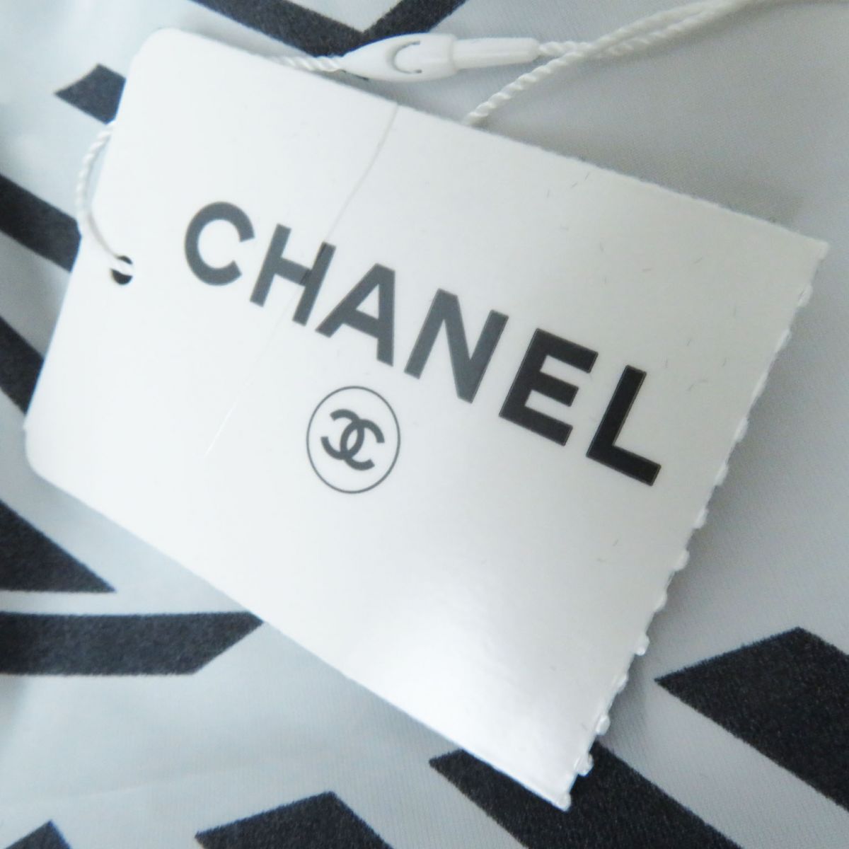 Chanel Coco Beach Blouson Jacket White/Black