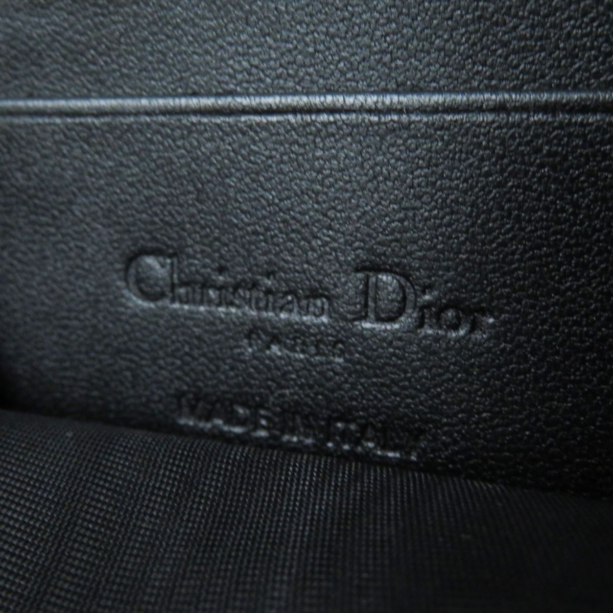 Dior Lady Dior Cannage Leather Phone Holder