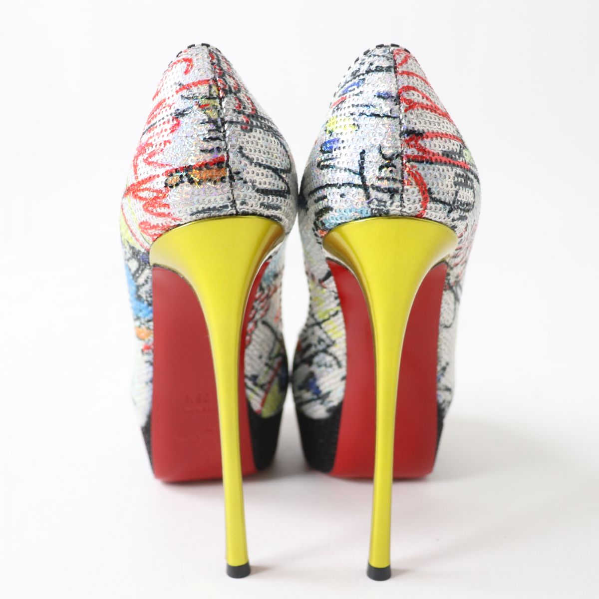 Christian Louboutin Peep Toe Pumps 36 1/2