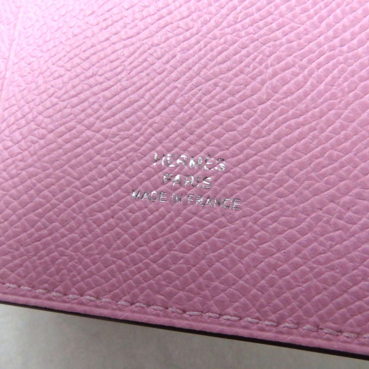 Hermes Epsom Clochette Wallet Mauve