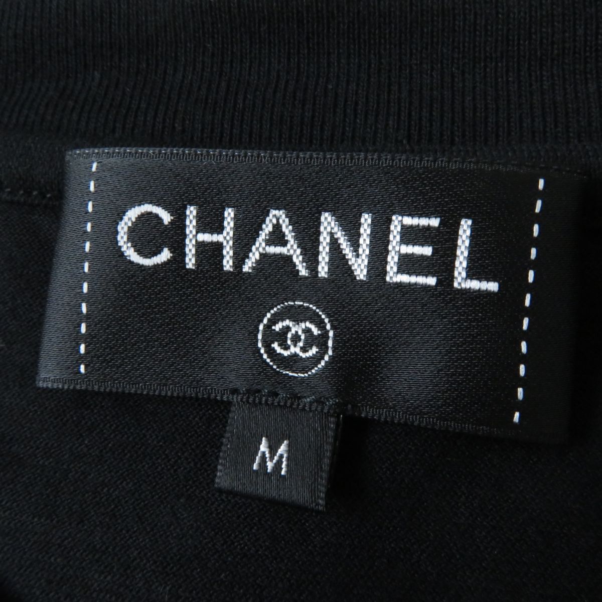 Chanel Camellia Logo Long Sleeve T-Shirt