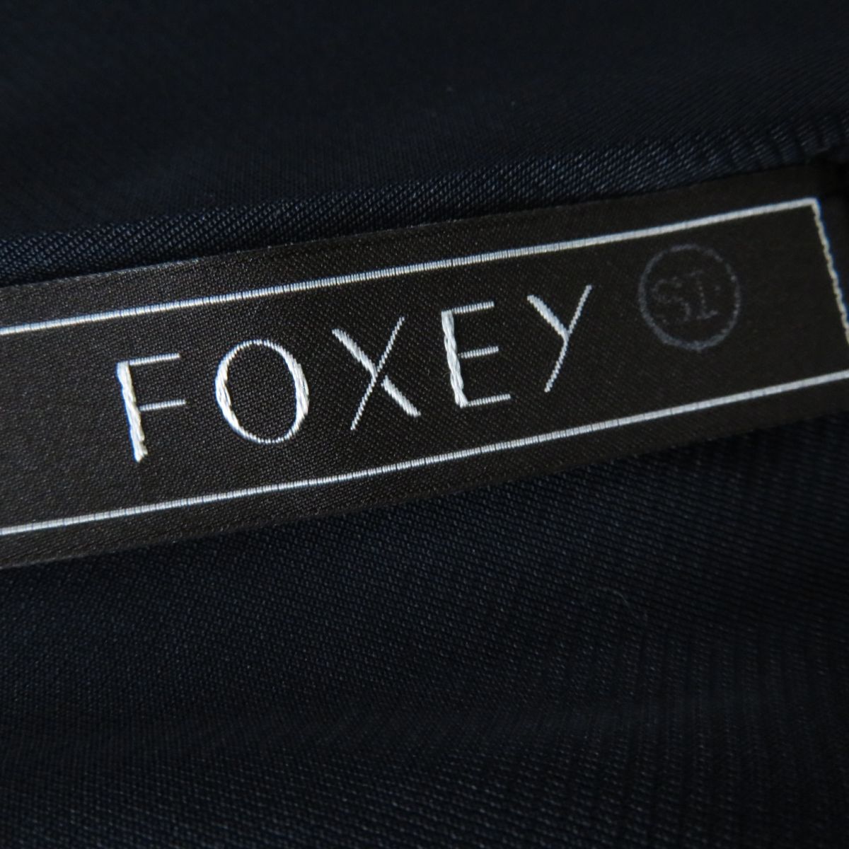 Authentic FOXEY Knit Dress Dark Navy 38