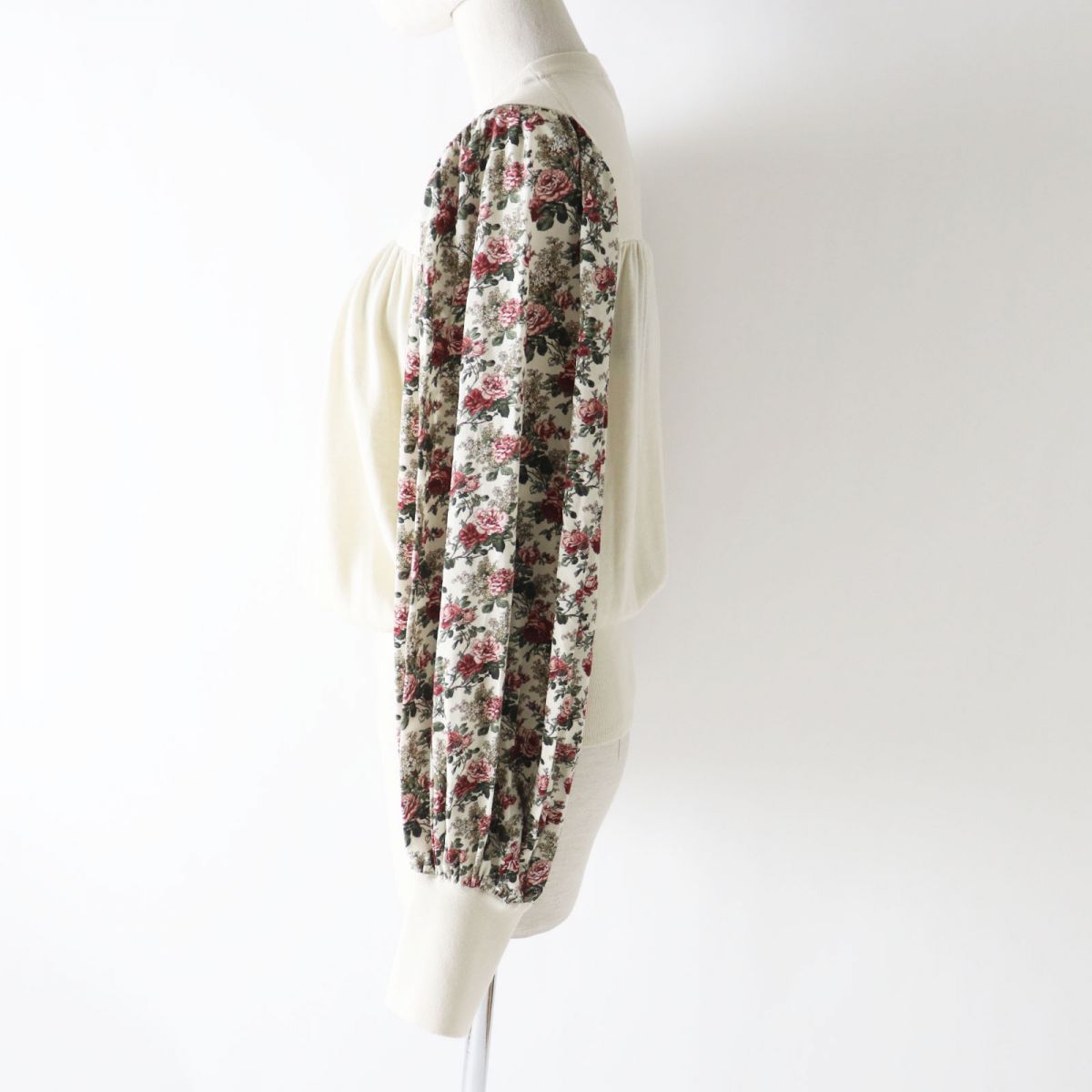 Louis Vuitton Floral Print Wool Cashmere Silk Knit Pullover