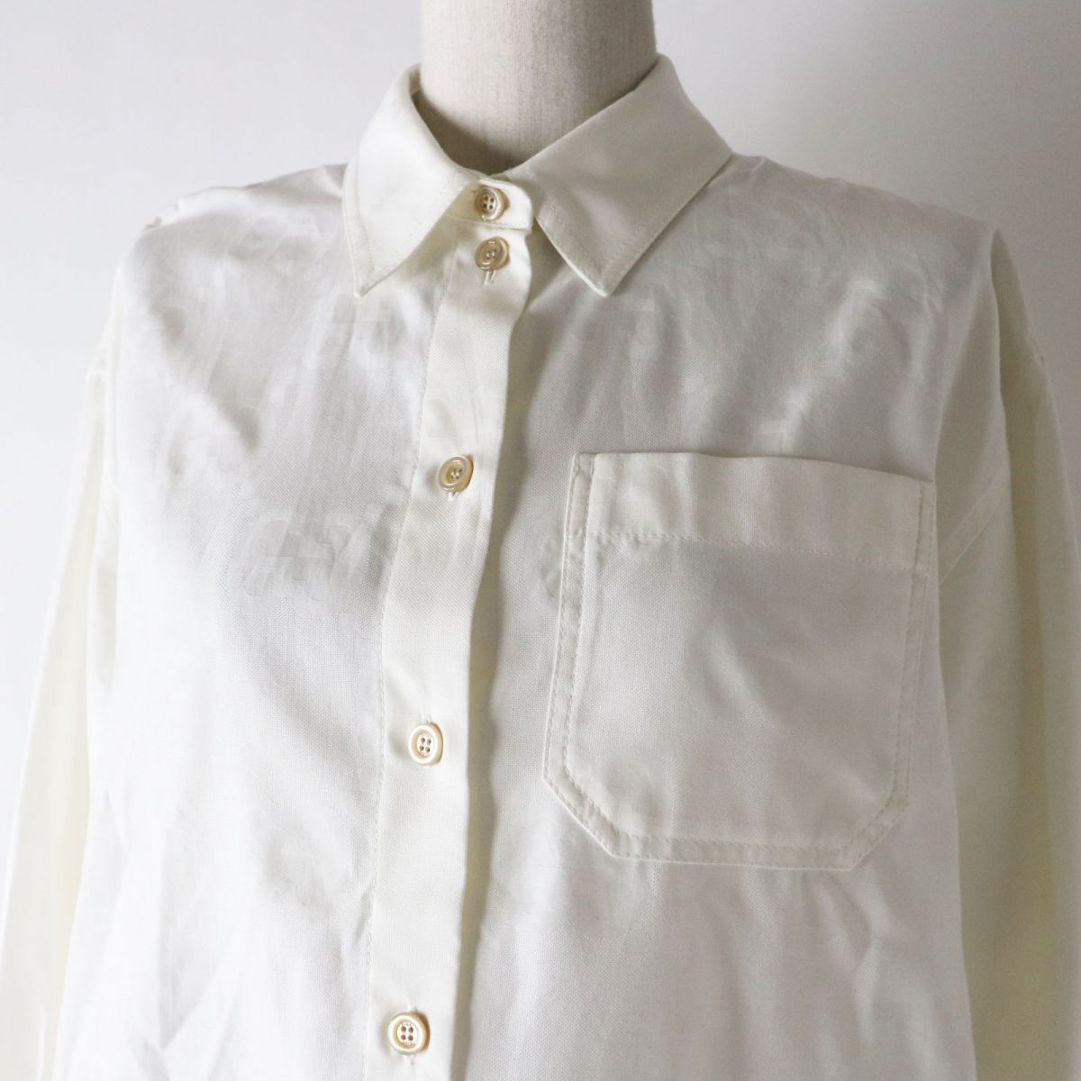 Gucci Women's Cotton Poplin Shirt White