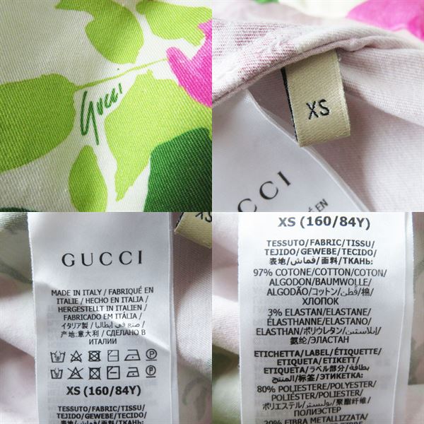 Gucci Rose Print Parka Anorak XS