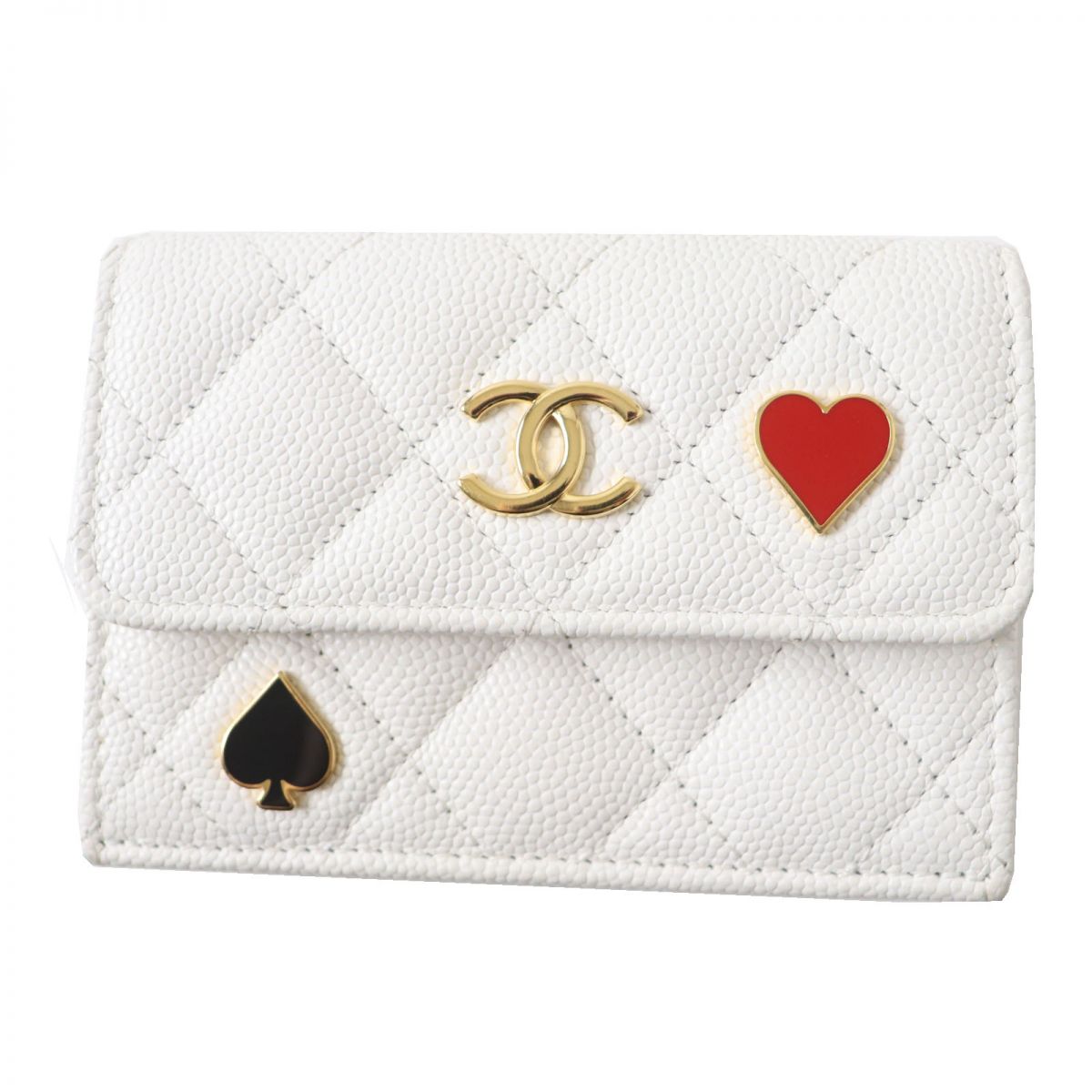 Chanel AP3081 Caviar Skin Small Flap Wallet