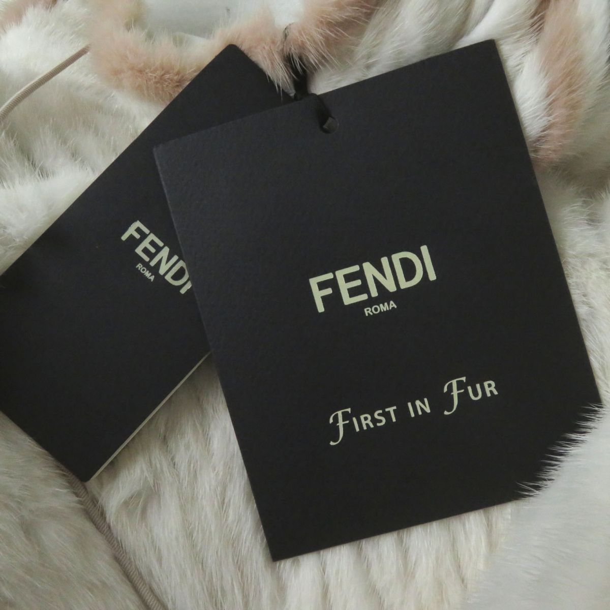 Fendi Women's Hooded Mink Reversible Jacket