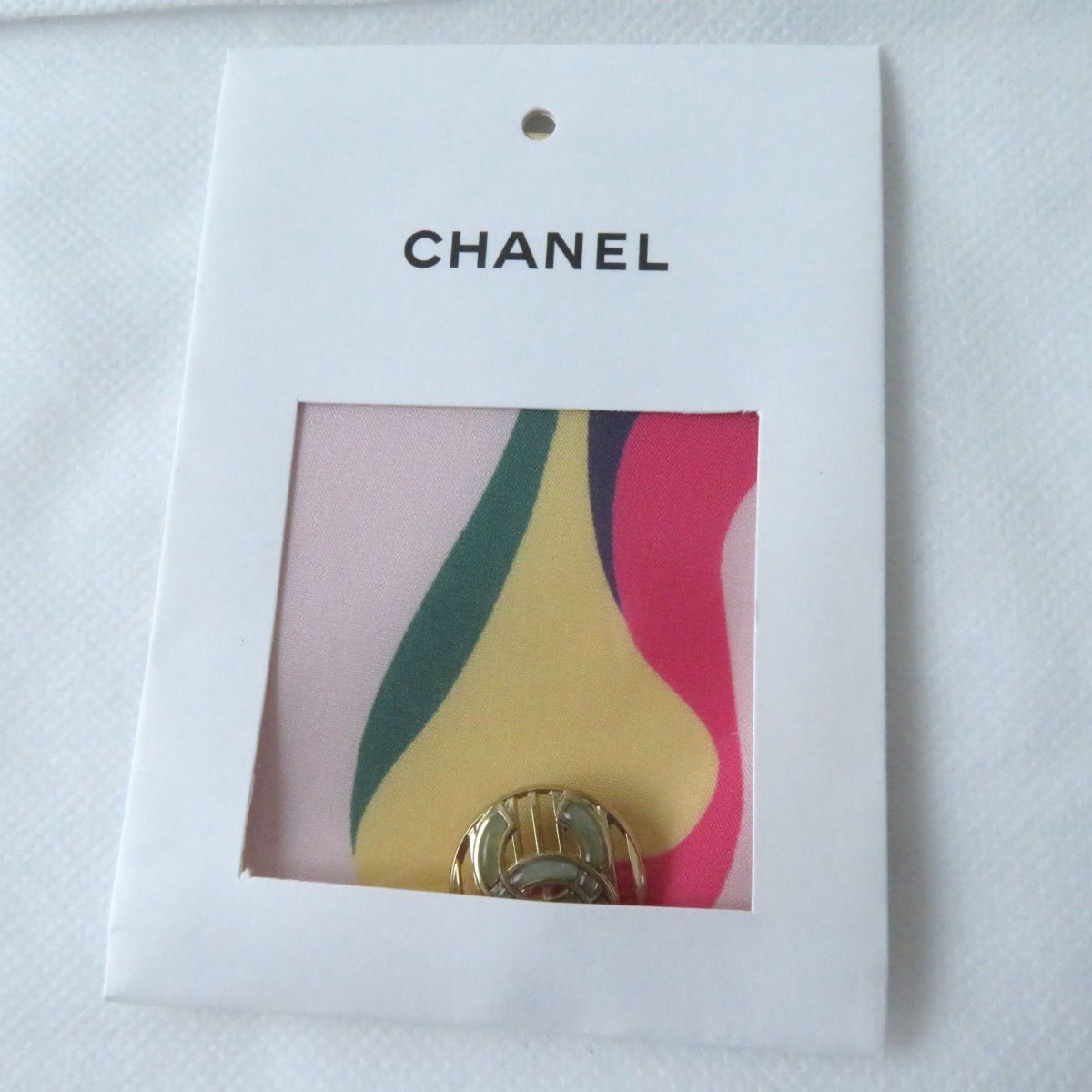 Chanel Silk Jacket Hoodie Multicolor 34