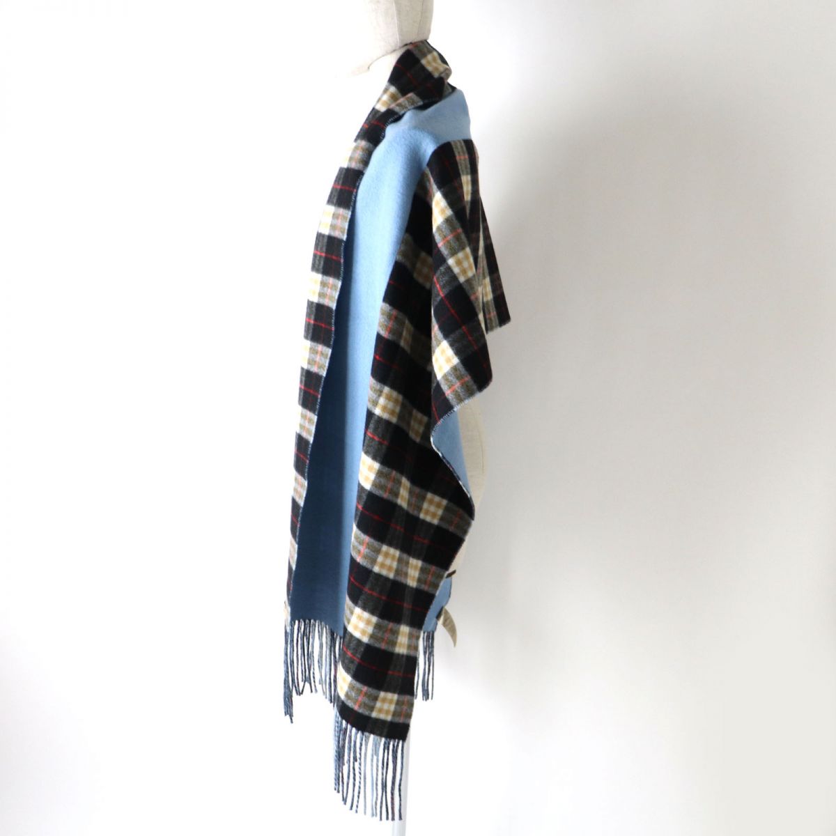 Burberry 100% Cashmere Shawl/Scarf Check