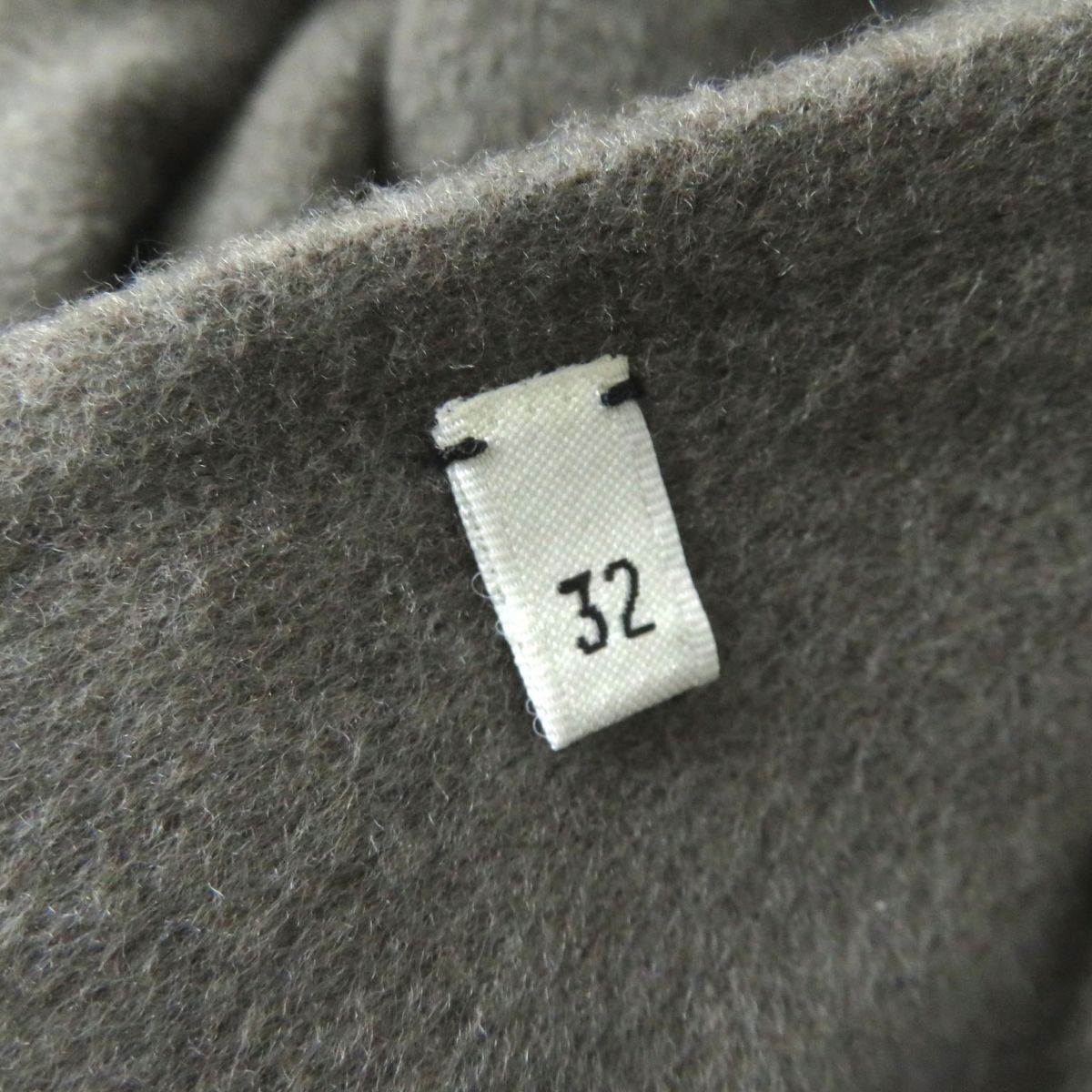 Hermes Baby Cashmere No Collar Wrap Coat