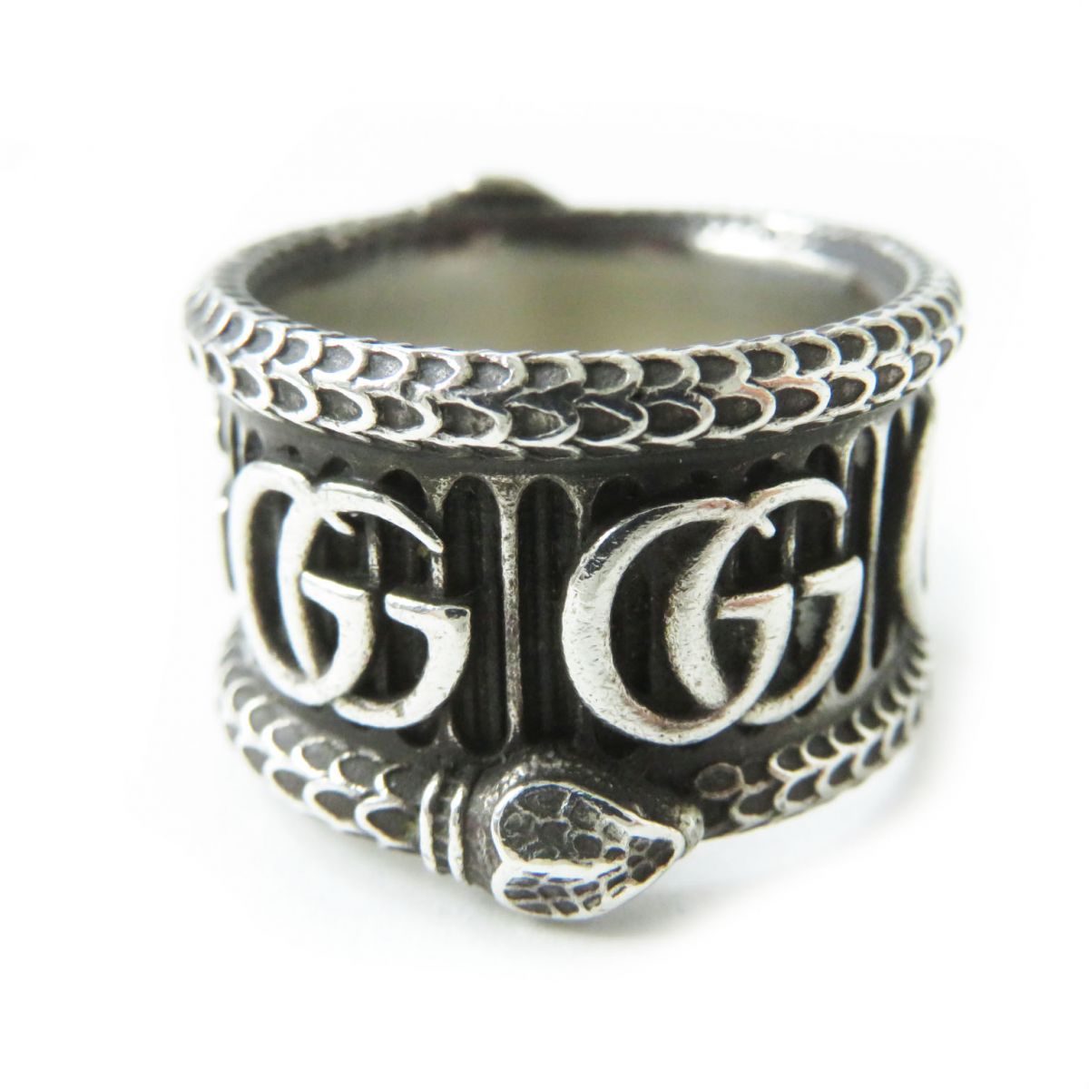 Gucci AG925 Snake & Double G Ring