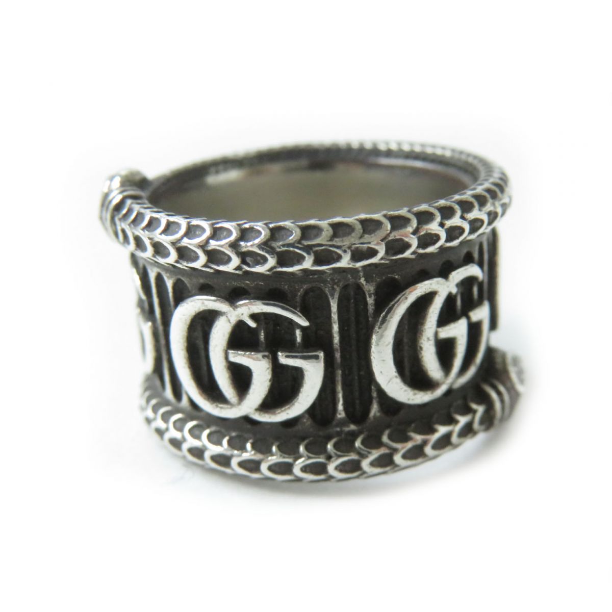 Gucci AG925 Snake & Double G Ring