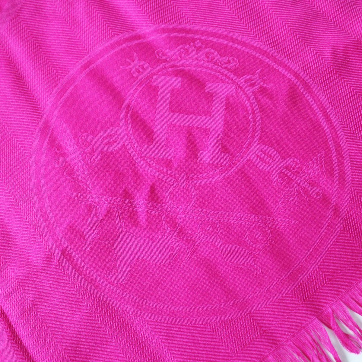 HERMES New Libris Cashmere Silk Shawl/Stole