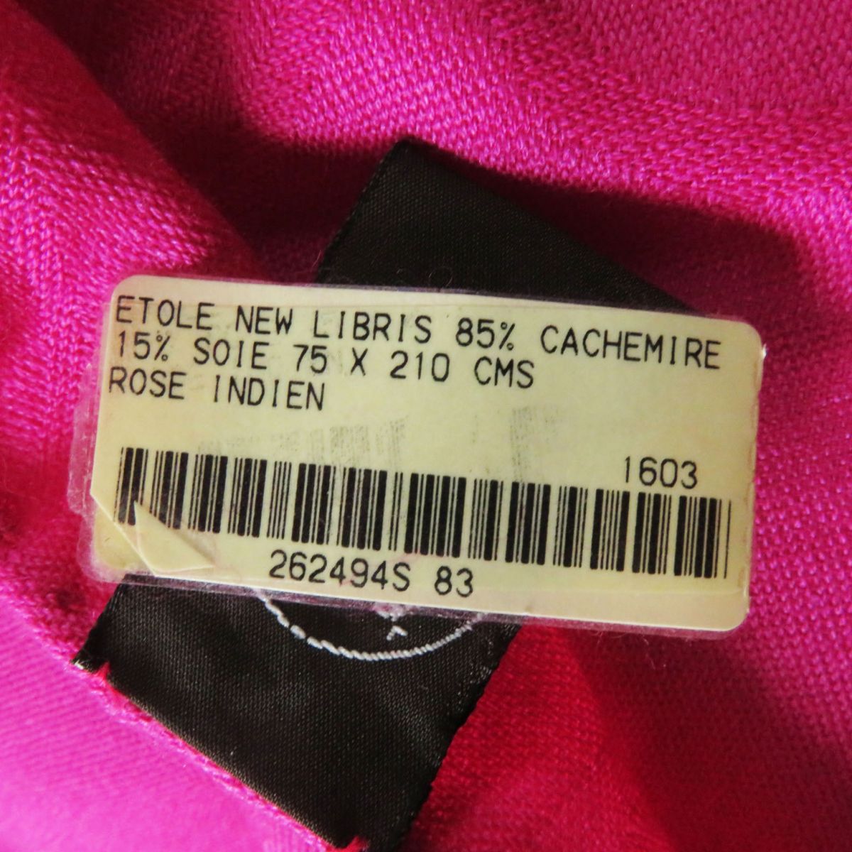 HERMES New Libris Cashmere Silk Shawl/Stole