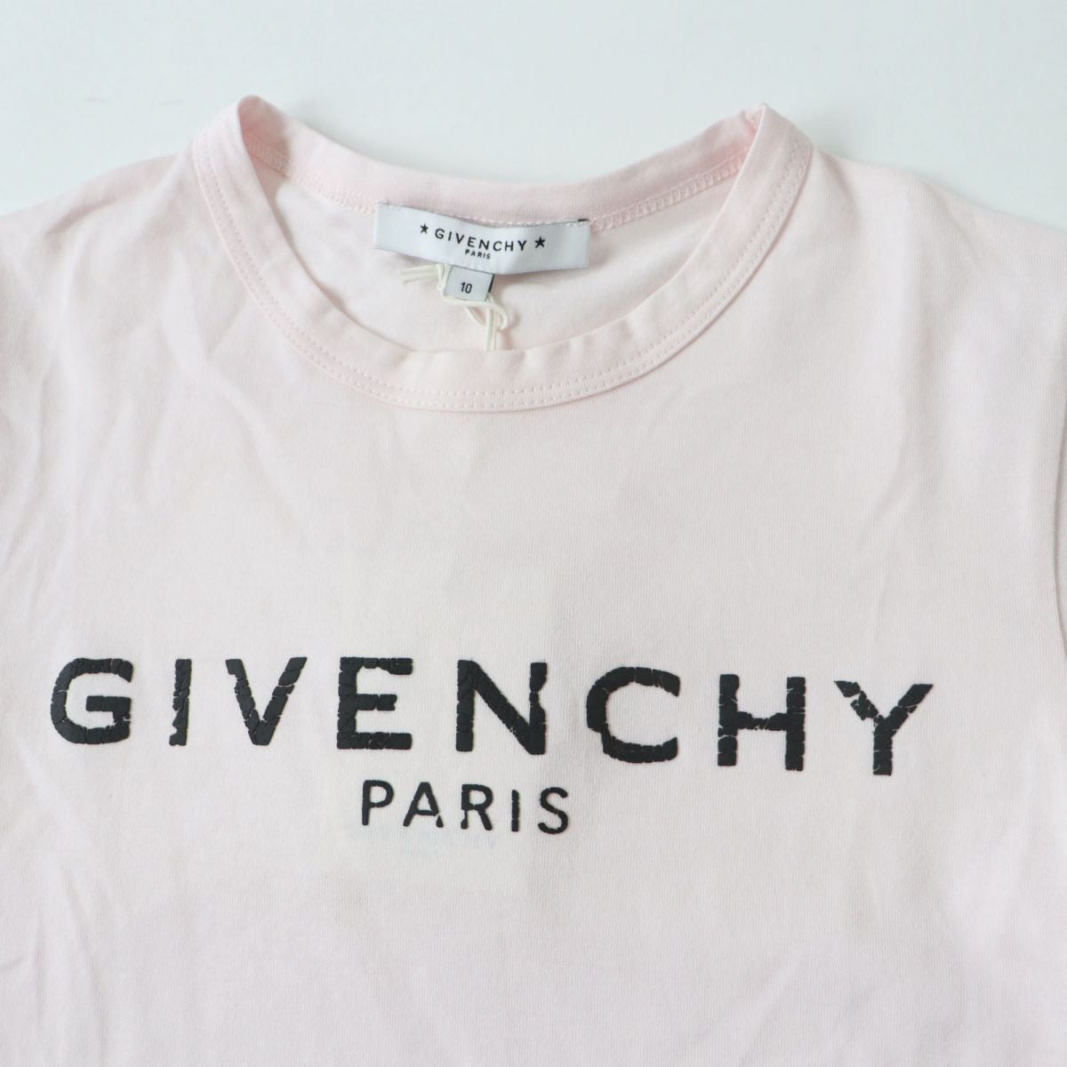 Givenchy Kids Cotton Logo T-Shirt Size 10