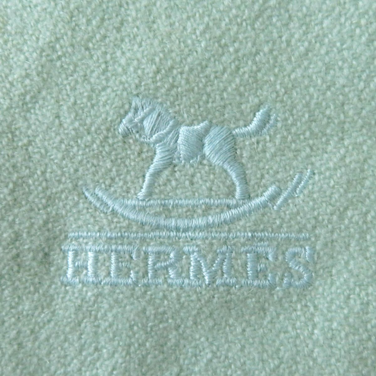 Hermes 100% Cashmere Large Stole/Blanket/Throw