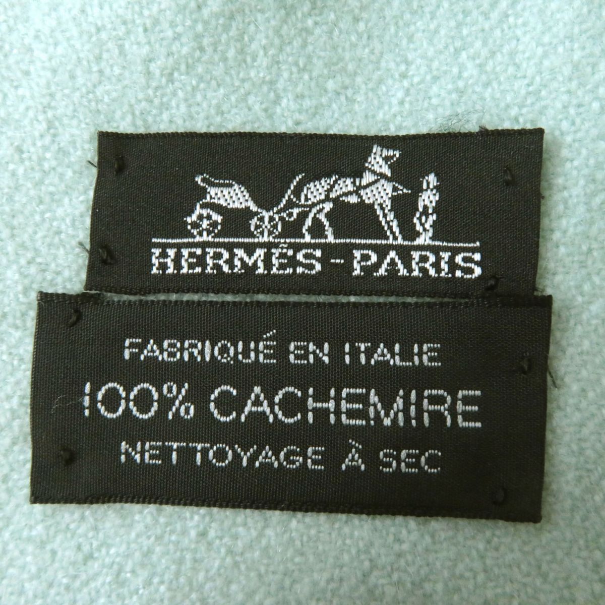 Hermes 100% Cashmere Large Stole/Blanket/Throw