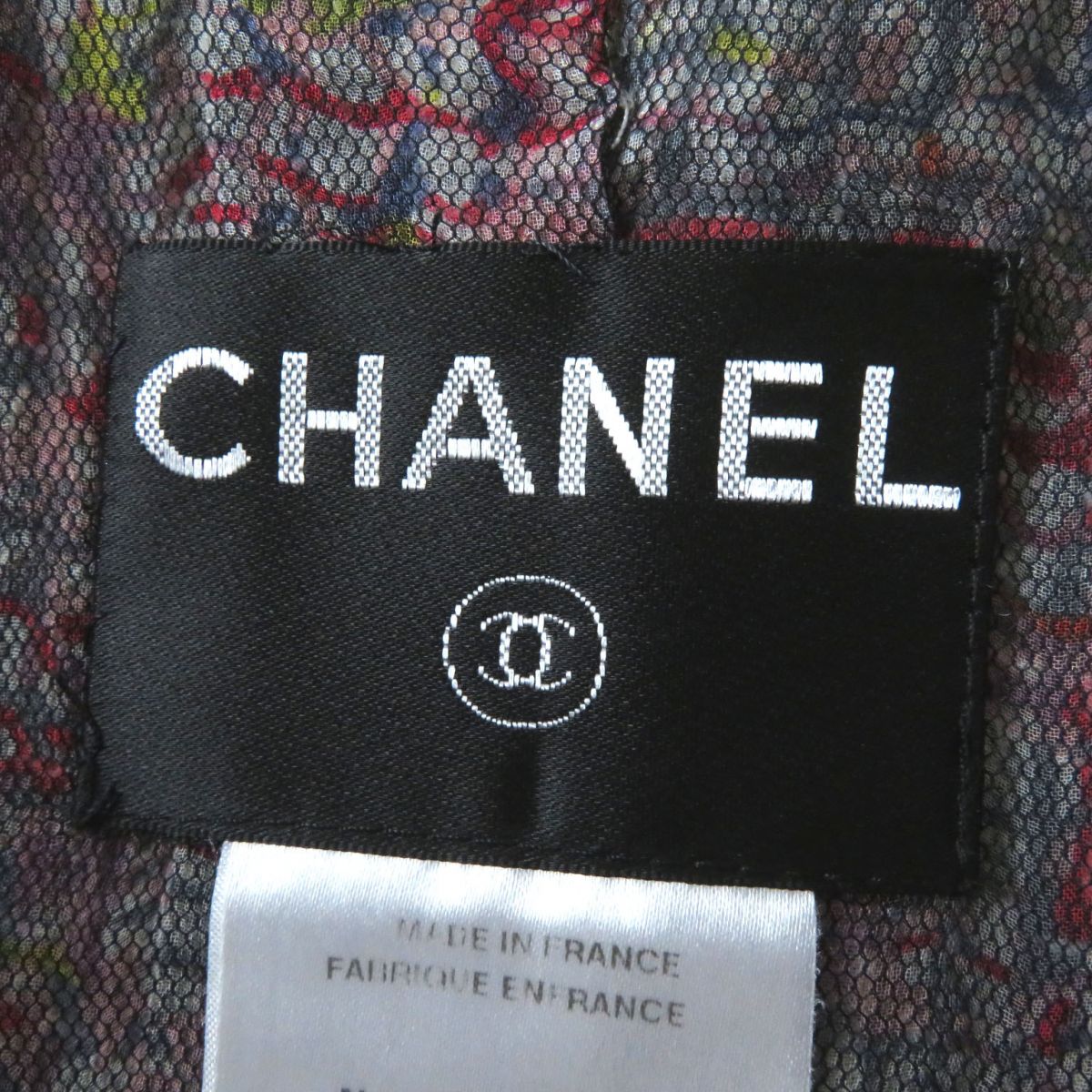 Chanel Women's Chiffon Tweed Jacket 40