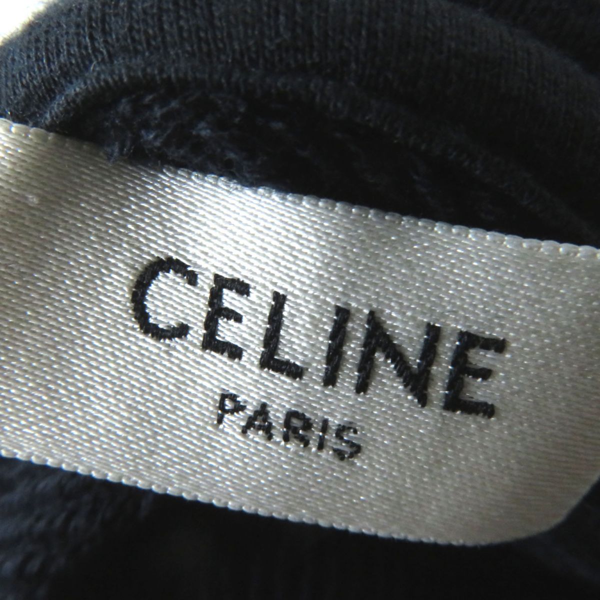 CELINE Cashmere Blend Sulky Print Hoodie S