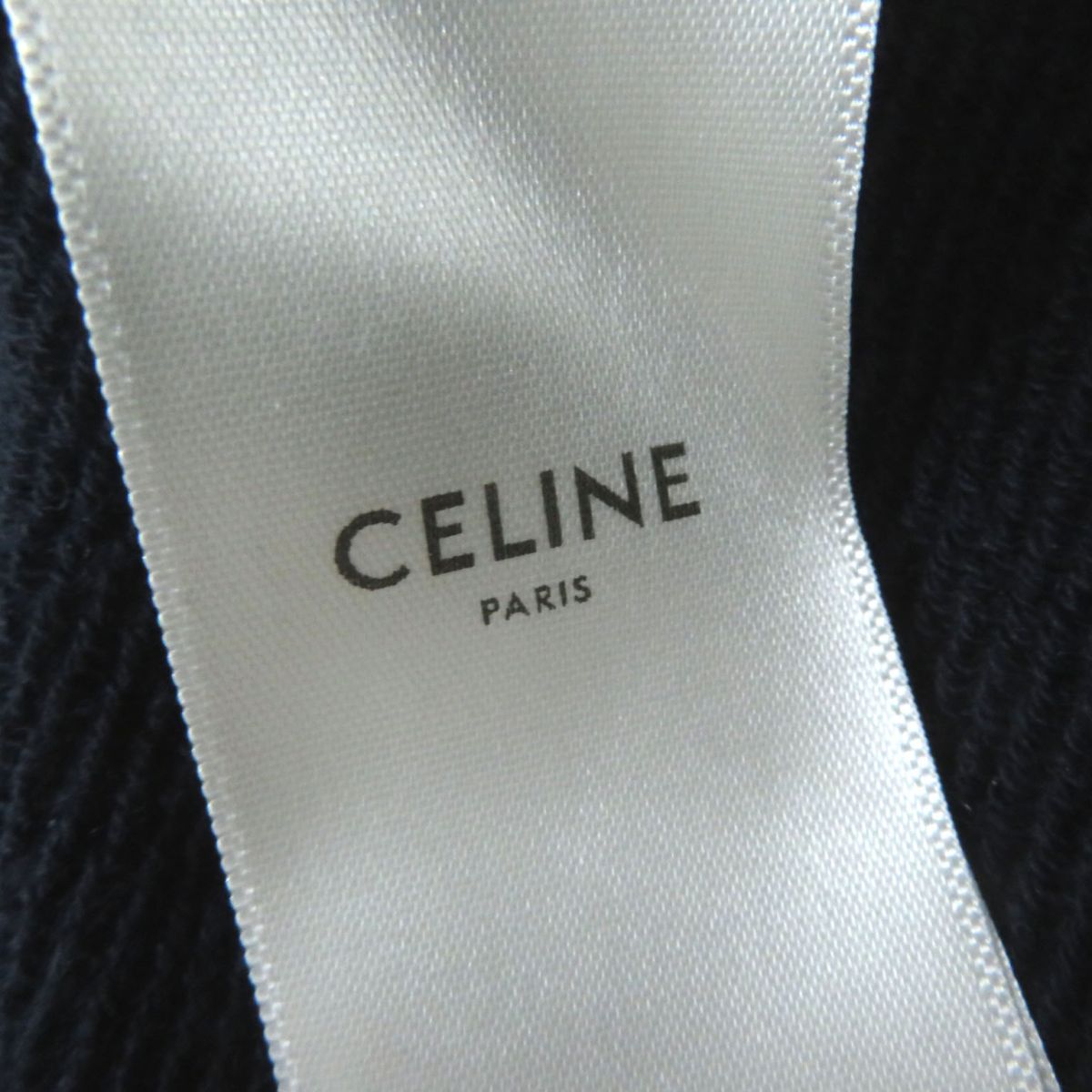 CELINE Cashmere Blend Sulky Print Hoodie S