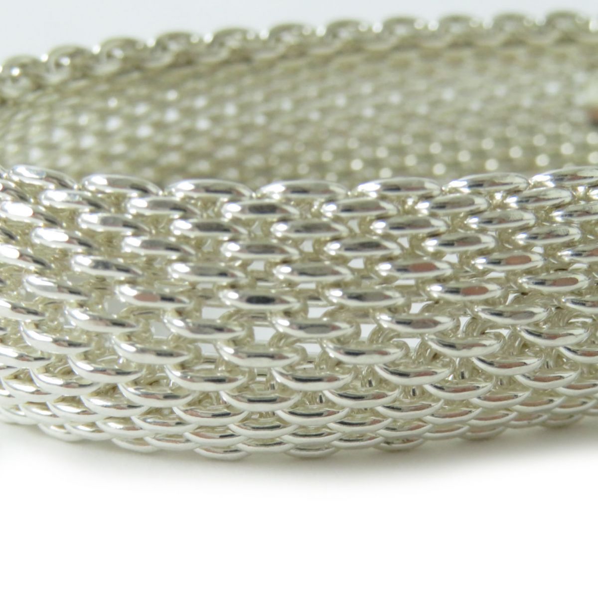 Tiffany & Co Somerset Mesh Bracelet Silver 925