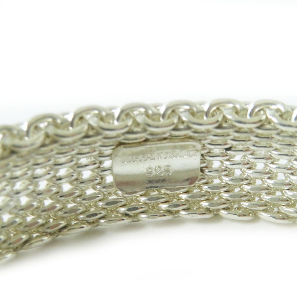 Tiffany & Co Somerset Mesh Bracelet Silver 925