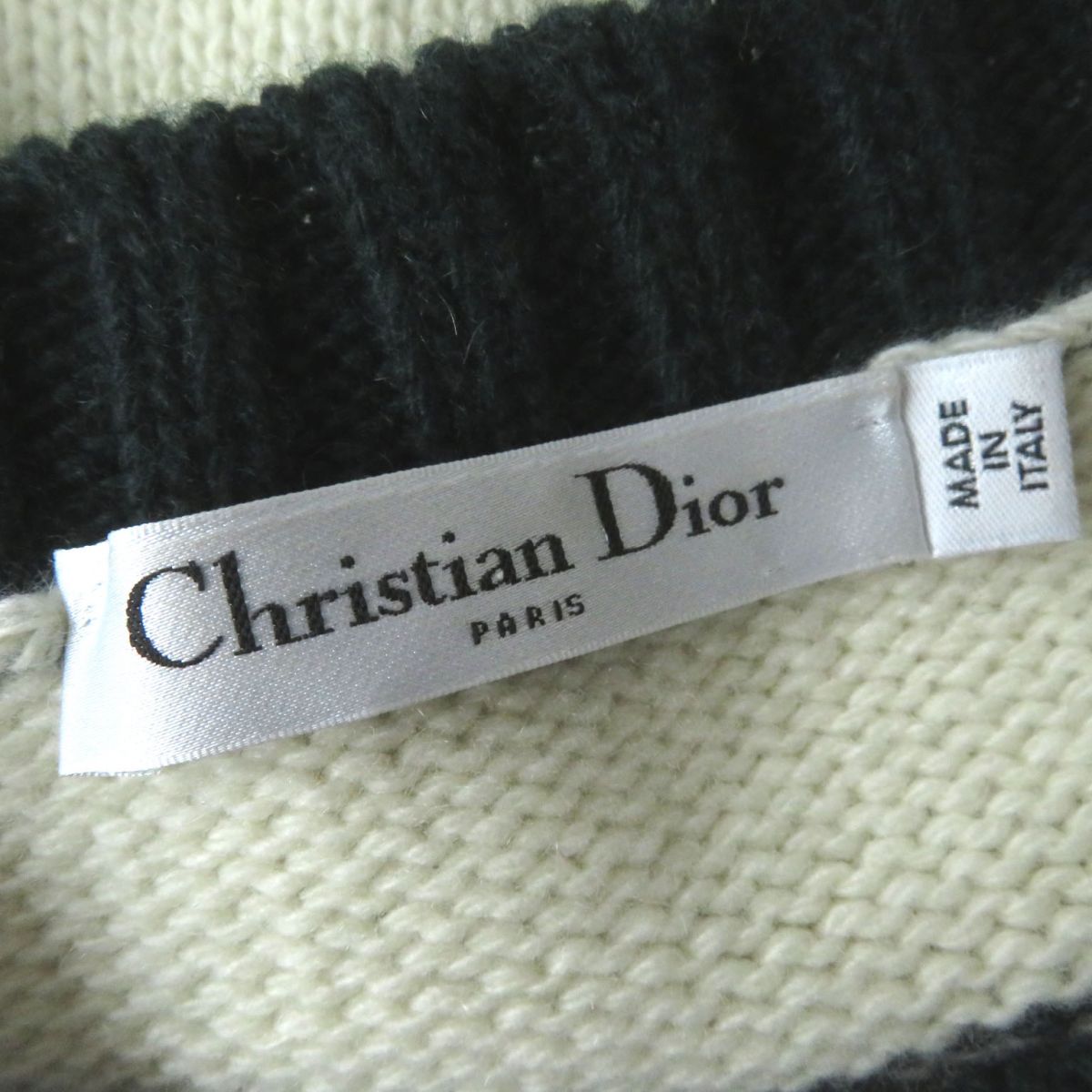 Christian Dior Wool Cashmere Knit Pullover