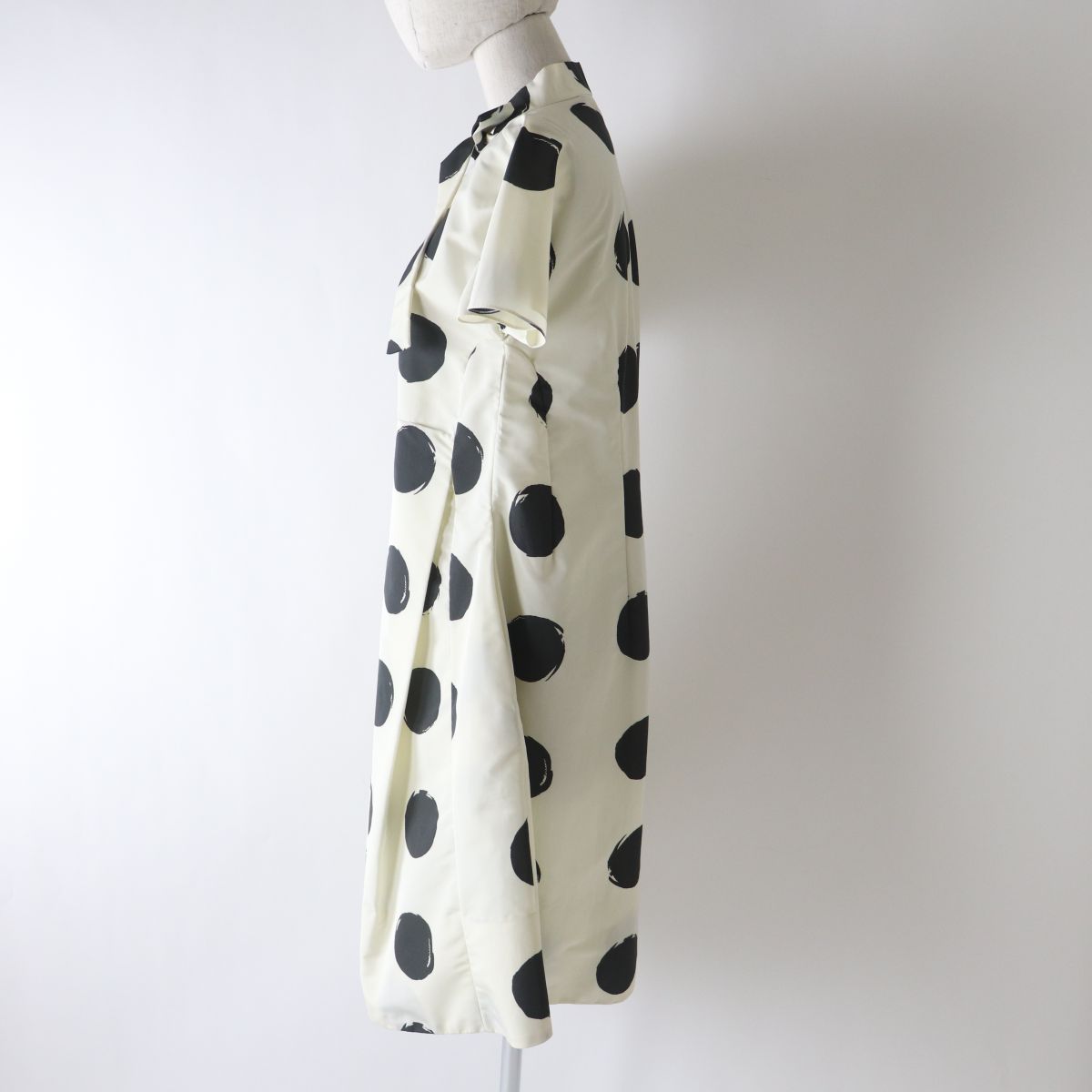 MARNI Women's Bowtie Flare Dress Polka Dot