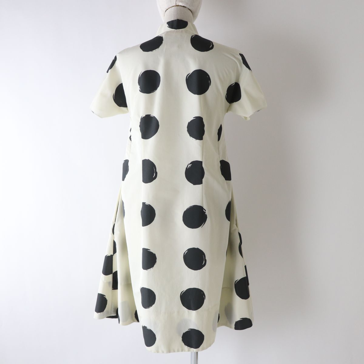 MARNI Women's Bowtie Flare Dress Polka Dot