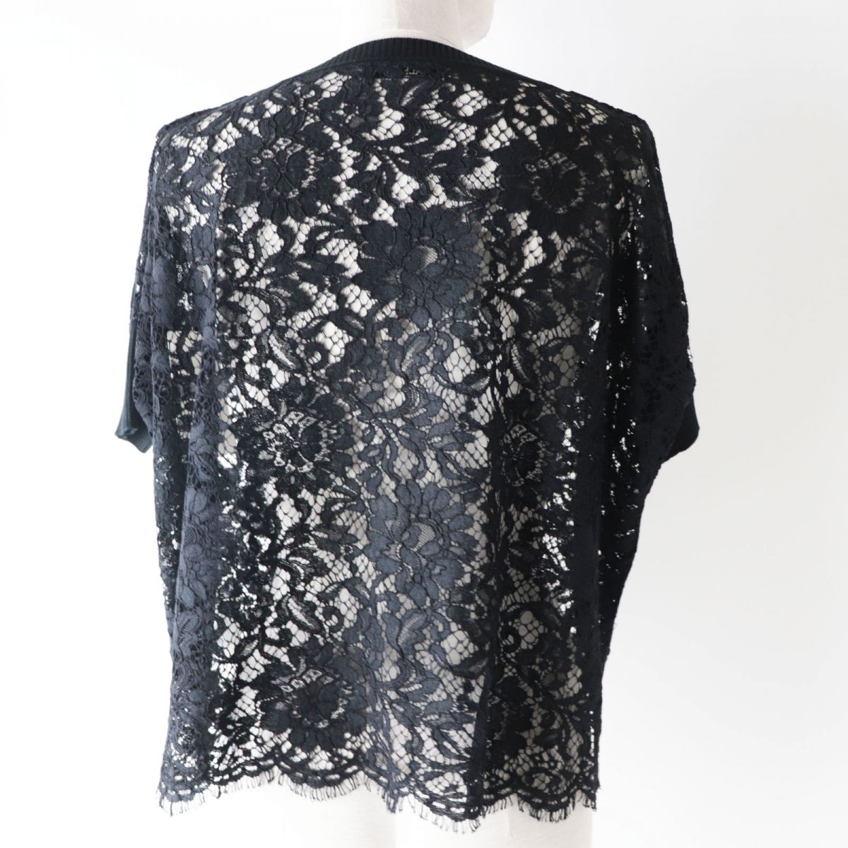 Valentino Women's Lace Top Black XS