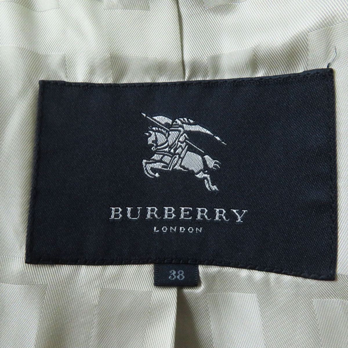 Burberry Fox Fur Quilted Coat Beige