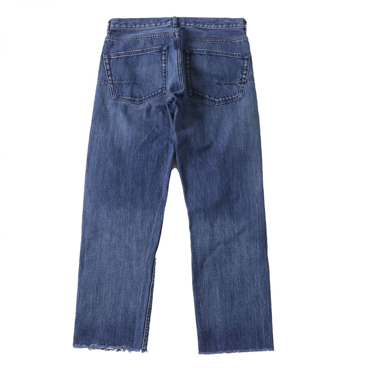 Dior Cut-off Boyfriend Denim Pants Indigo