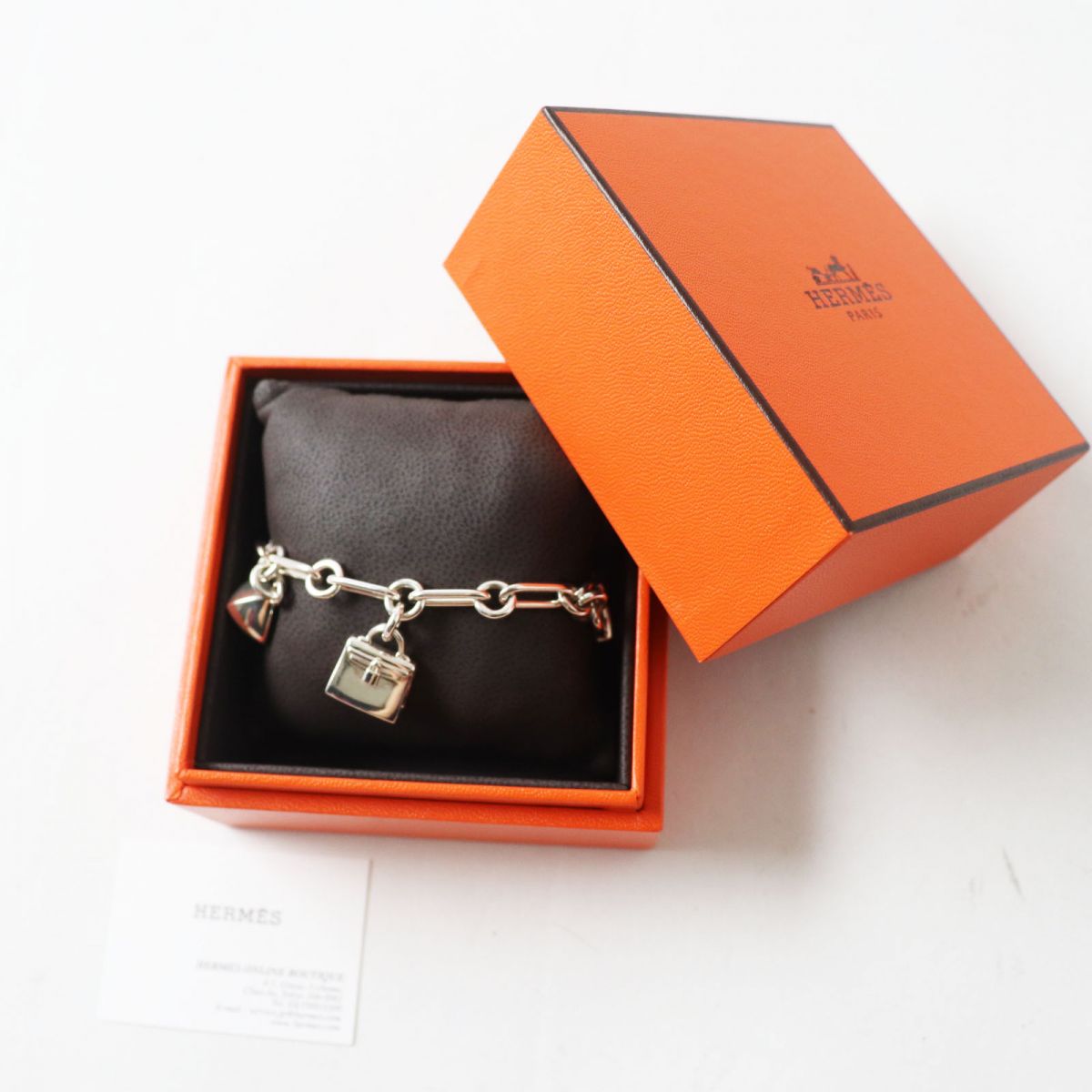 Hermes Amulet 5 Bracelet Silver AG925