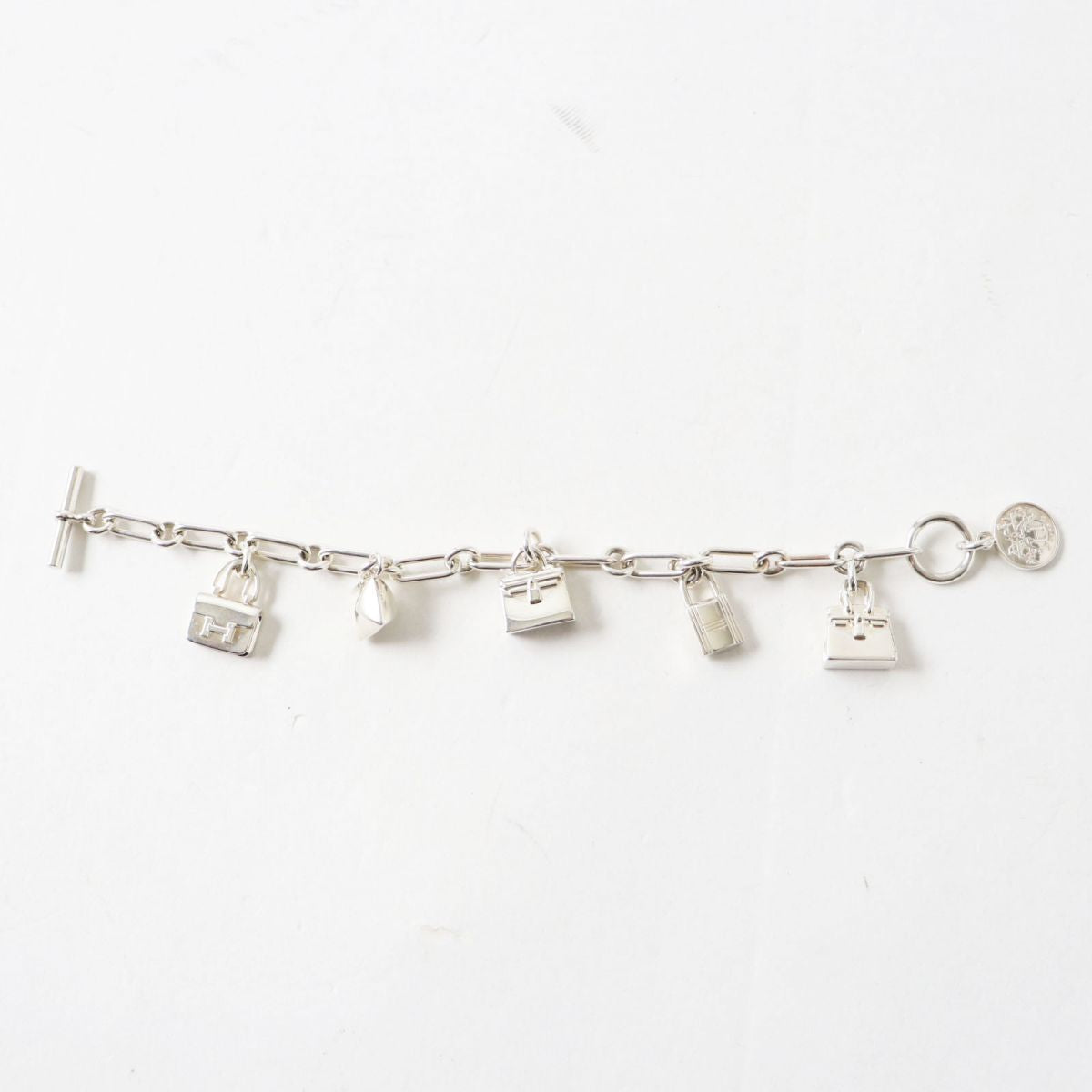 Hermes Amulet 5 Bracelet Silver AG925