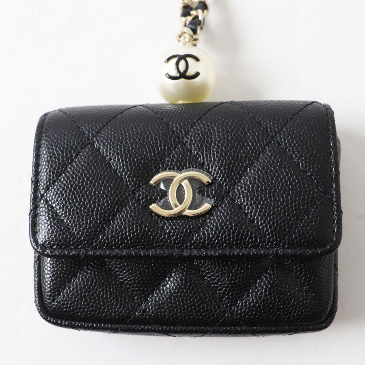 Chanel Caviar Skin Coin Purse AP2119