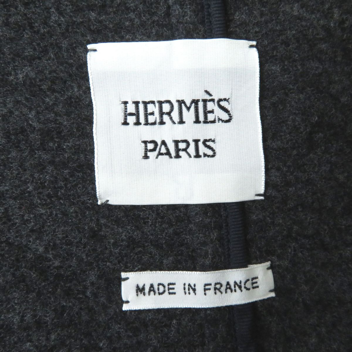 Hermes Women's Belt & Button Stand Collar Coat