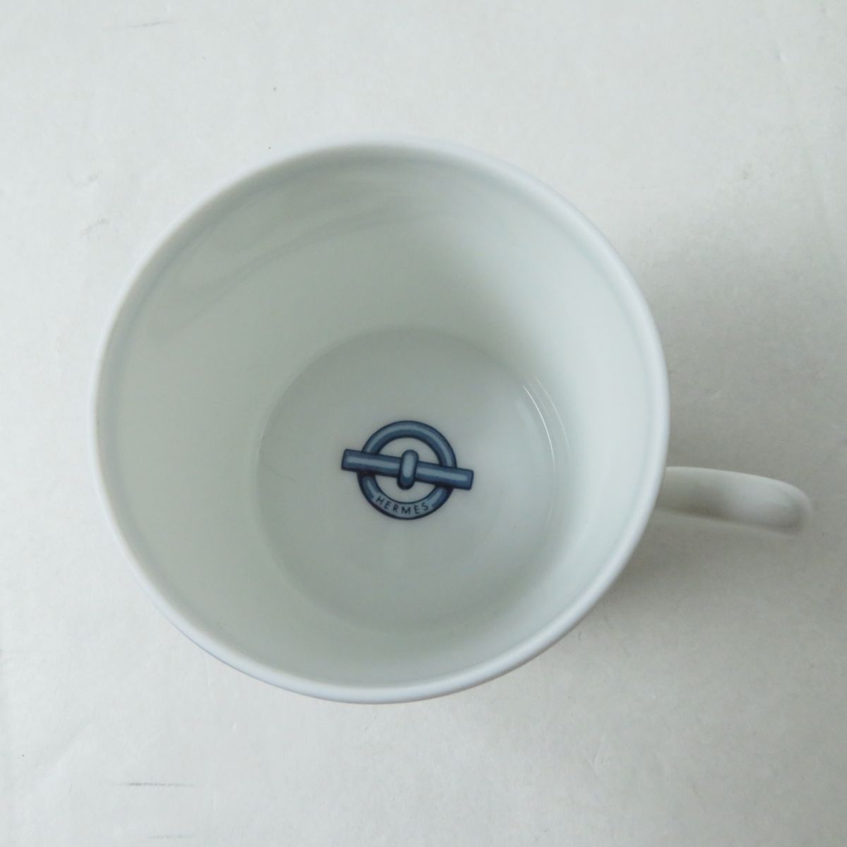 HERMES Chaine d'Ancre Espresso Cup & Saucer